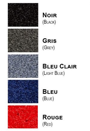 Personalised outdoor mat : LOGOBRUSH - colors